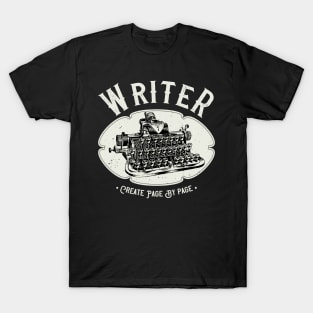 Writer Author Vintage Typewriter T-Shirt